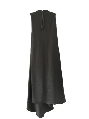 Draped-Dress cotton made in england