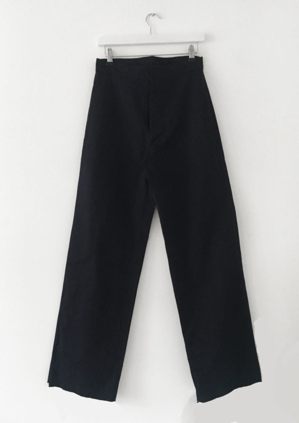 Buttonhole Waistband Tailored Trouser made in england