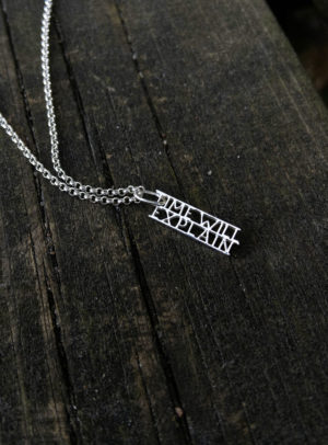Time will explain necklace