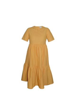 laura dress in yellow